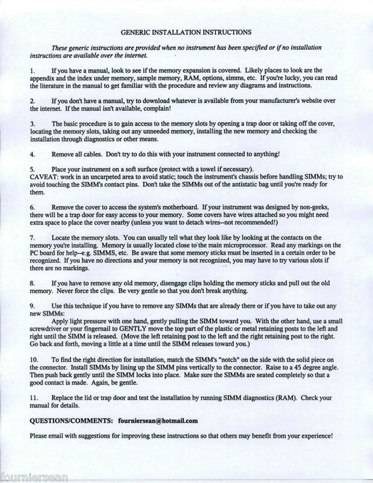 GOLD pin 96 MB MEG MAX RAM MEMORY for KORG TRITON STUDIO RACK EXTREME NEW CD C6 - Image 2 of 3