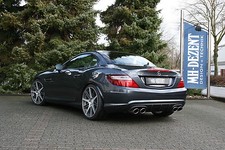 MH-DEZENT 4 Rohr Sportschalldämpfer Mercedes SLK 350  R172 POWER-SOUND