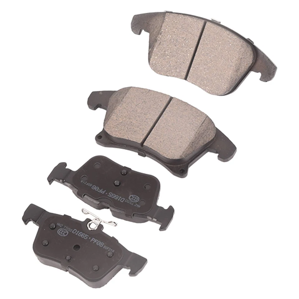 Pastillas de freno delanteras y traseras de cerámica para Ford Fusion 2013-2020 Lincoln MKZ 2013-2020 Foto 4 de 4