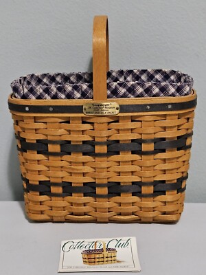 Longaberger J. W. Collection Miniature 2000 Edition Bread And Milk Basket