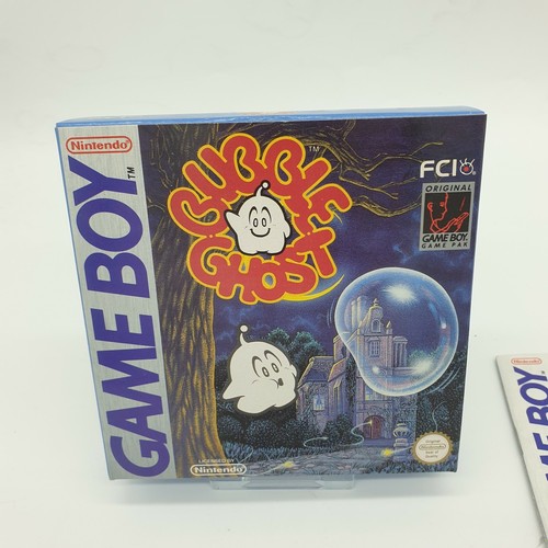 RARE NEW NEUF Nintendo Game boy Gameboy BUBBLE GHOST OVP BOITE Boxed DMG-BG-SCN - Bild 4 von 12