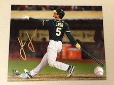 John Jaso Oakland A's Pirates Autographed 8x10 Licensed Photo (Horizontal)   