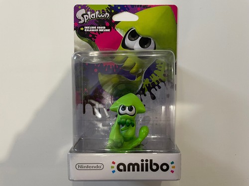 Figurine Amiibo Splatoon Inkling Calamar Vert Splatoon (PO149118