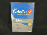 Intuit Turbotax Deluxe 2013 Federal & State Returns Plus Federal E-file Intuit Turbotax Deluxe 2013 Federal & State Returns Plus Federal E-file