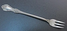 International Silver Sterling Wild Rose Cocktail Forks