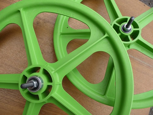 Skyway BMX Wheels 20" Tuff II - Front & Rear - Black White Yellow Red Blue Aqua - Picture 29 of 91