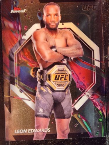 2024 Topps Finest UFC (Pick your Fighter) Base & Parallels - Picture 52 of 164