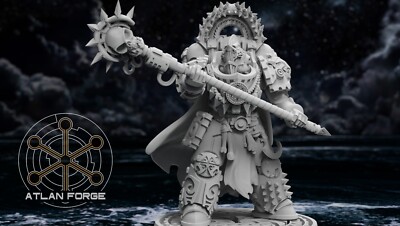 Wai Toa Ruanuku (Mage) (Atlan Forge/Tabletop Game Minis/Compatible with 40K)