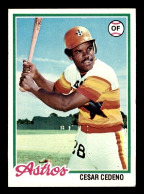 1978 Topps Baseball #650 Cesar Cedeno EX *d4