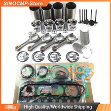 V1903 Engine Overhaul Rebuild Kit + Conrods For Kubota L3600dt L3710hst Tractor
