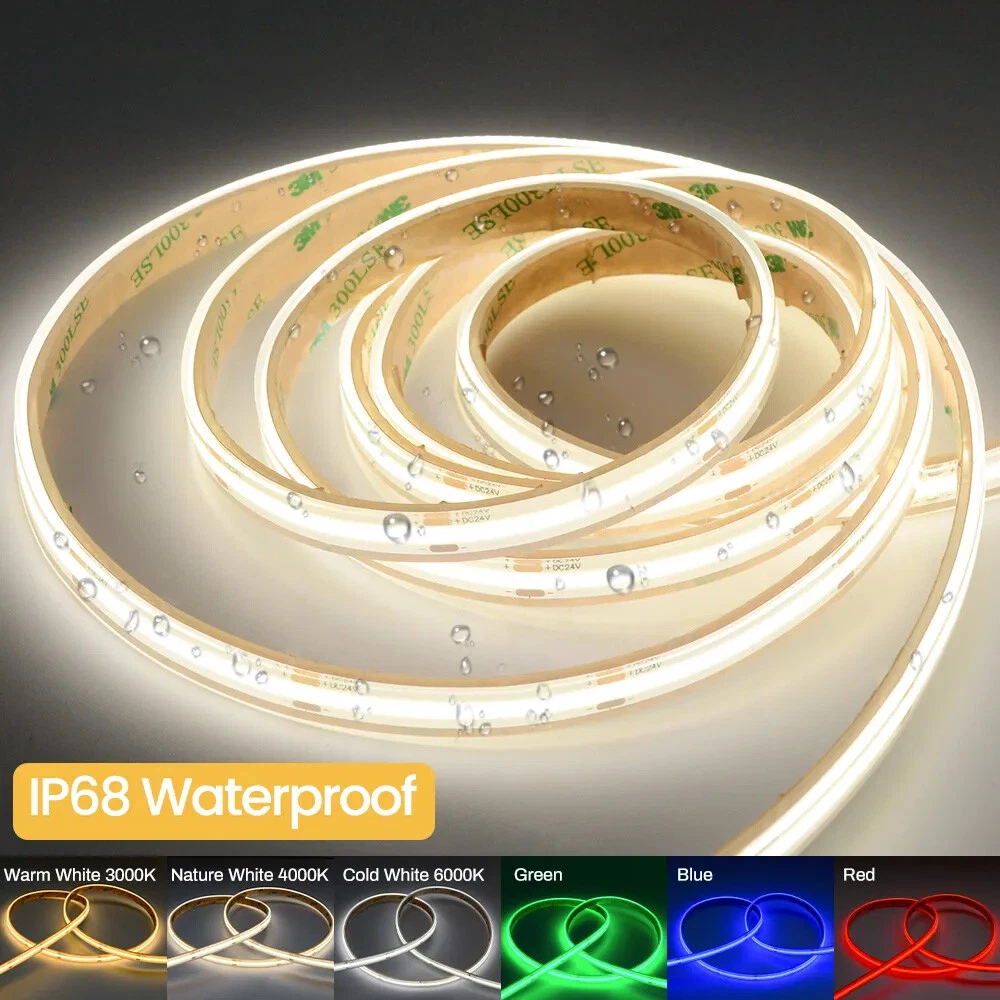 5M 24V COB LED Light Strip 528LEDs/m Waterproof Commercial Building Floor Decor
Opens in a new windo