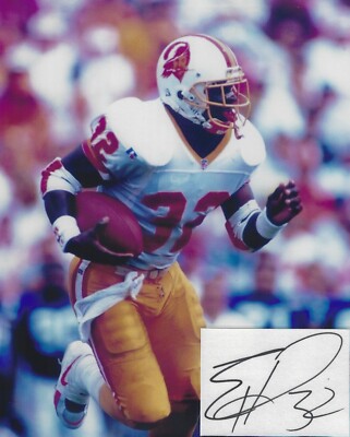 Errict Rhett Nfl Errict Rhett Autographed Signed 8x10 Photo - NFL Buccaneers Ravens ...