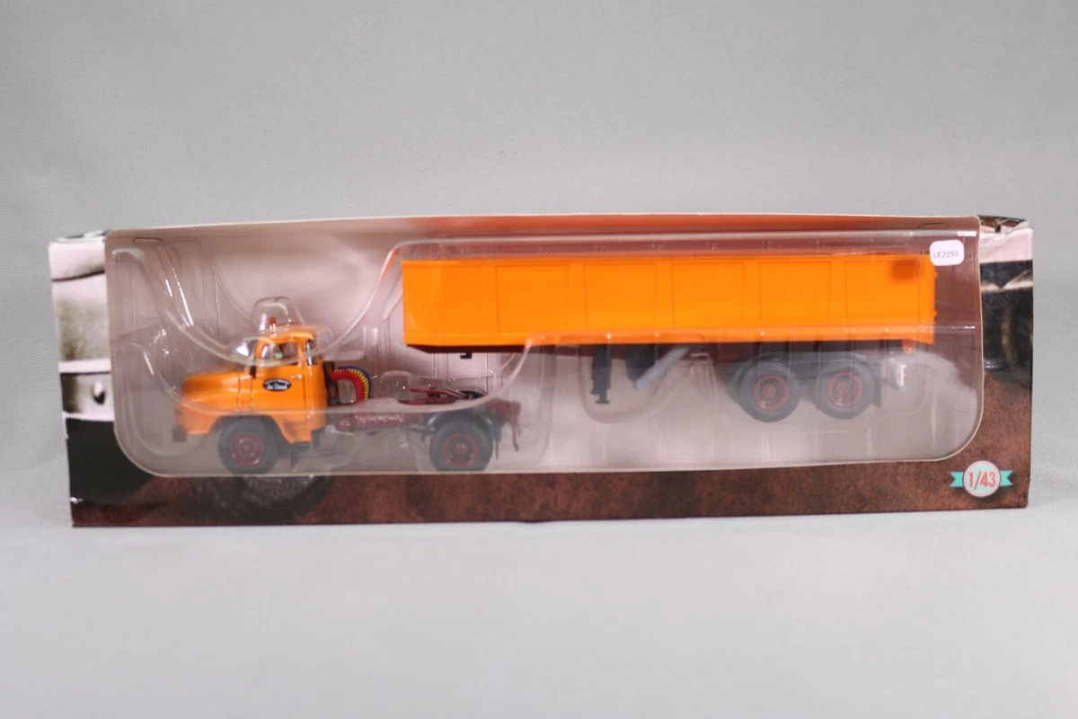 Miniature BERLIET TR 280 4x2 avec remorque 1 Essieux EMINENCE IXOMODELS IXOTTR026 | Collect World