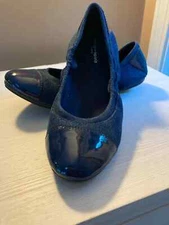 EASY SPIRIT DENIM BALLET FLATS WOMEN'S 9 GESSICA