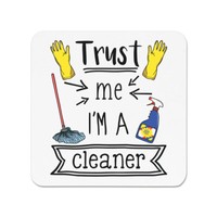 Trust Me I'm A Reiniger KüHlschrankmagnet Worlds Best Favorit Scherz Superheld