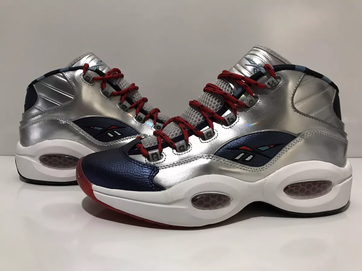 Reebok Question Mid Iverson X James Harden OG USA FZ1366 Sz 10.5