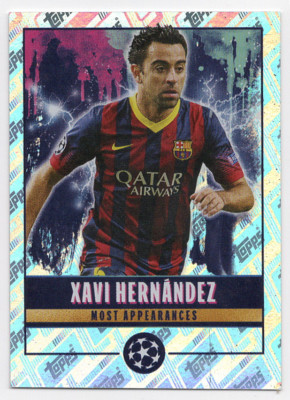 511 Xavi Hernández Topps Champions League 2022/23 FC Barcelona