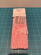 NEW Birkenstock Girls Twist Home Socks Crystal Pink Abs Sz US C9-C11 age 3-4.5 