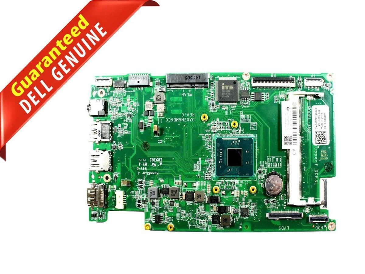 Dell Inspiron 11 3138 Motherboard w Intel N2830 CPU 6G2PF 3000 