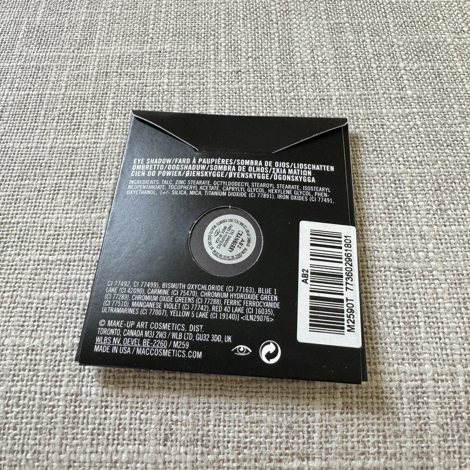 MAC Eyeshadow Single Refill *Cranberry* BNIB FULL SIZE AUTHENTIC - Image 2 of 2