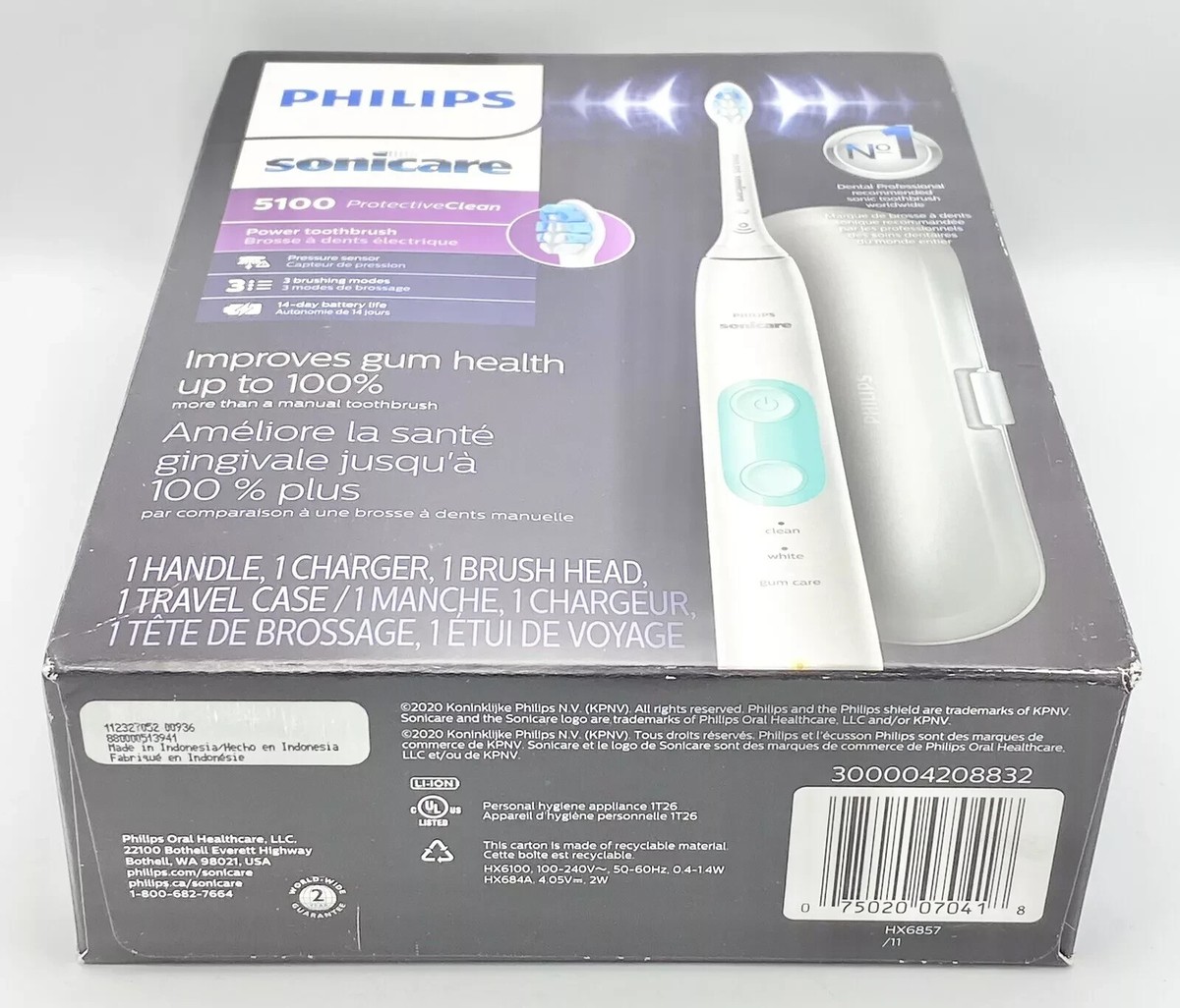 Philips Sonicare Protectiveclean 5100 Sonic Electric Toothbrush