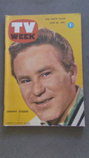 Vintage TV Week Magazine 1962 NSW June 20 Johnny O'Keefe