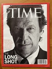 Time Magazine 2012 Imran Khan Cricket Pakistan The Long Shot Patriot Shinzo Abe