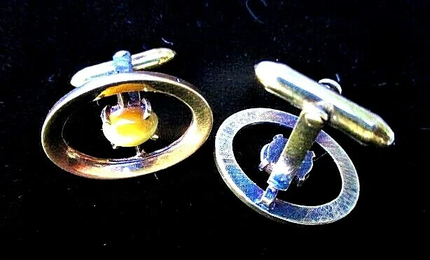 BINOS GEMELOS ART DECO DE 1930 ESTERLINA VERMEIL CRISOBERILO DE DOLAN BULLOCK  Foto 2 de 4