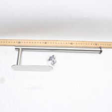 Self Adhesive Toilet Paper Holder Stainless Steel Silver for Kitchen Washroom