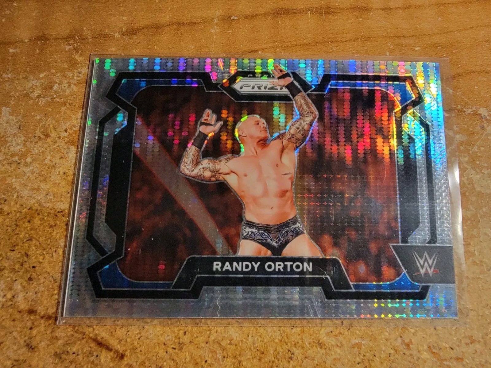 2024 Panini Prizm WWE Pulsar Prizm #438/499 Randy Orton #17