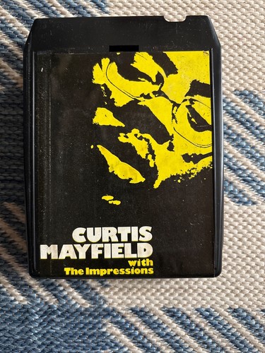 Curtis Mayfield with the Impressions 8 Track W/ Sleeve UNTESTED
