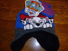 Disney Boys Paw Patrol Winter Hat and Mitten or Glove Set Child's size NWT 