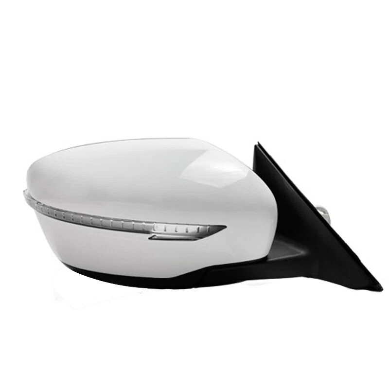 Conjunto de espejo retrovisor lateral izquierdo 9 líneas para Nissan X-trail 2014-2020 Foto 3 de 4