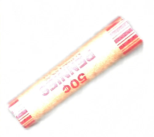 Shotgun Wheat Roll -  Indian Cent & Choice BU 1955S  Wheat on one end  (#1568)