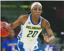 JESSICA DICKEY Signed 8 x 10 Photo WNBA Womens Basketball DALLAS WINGS Deleware