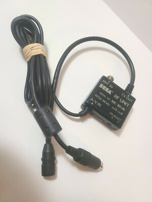 Official OEM Sega Saturn RF Switch Unit MK-80106 AV Cable Adapter