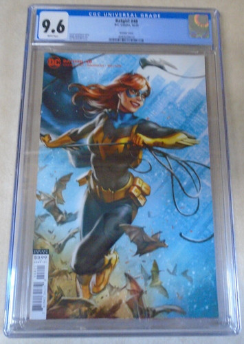 Batgirt Issue #48 Comic Book. Ian McDonald Variant Cover. CGC Graded 9.6.DC 2020
