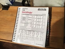 Thomson Reuters 2021 1040 Quickfinder Handbook  For Tax Preparation