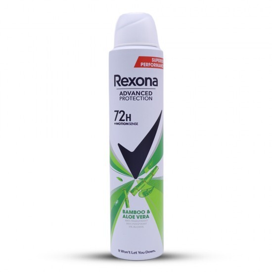 Rexona Anti-Perspirant Body Spray Deodorant Bamboo & Aloe Vera 200 ML (Pack  6) | eBay