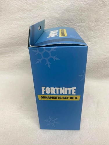 Fortnite Set Of 4 Ornaments Durr Burger Loot Llama Crackshot Cuddle Team Leader - Picture 3 of 5