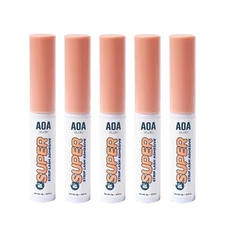 AOA Studio 5 pcs Super False Eyelash Glue Clear Water proof Latex free