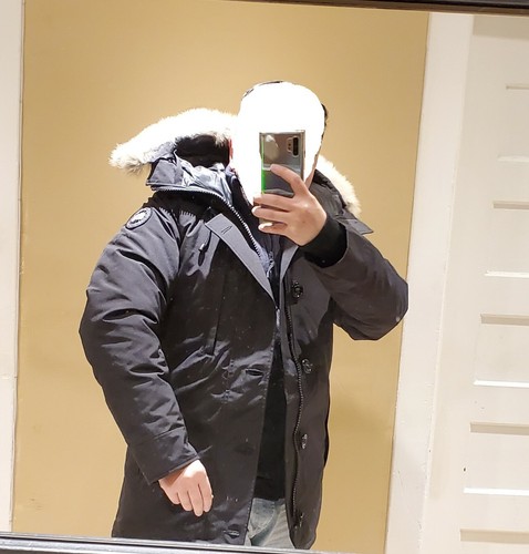 canada goose coat black label