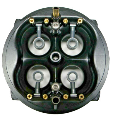 Holley QFT AED CCS 950 CFM HP Nitroplate Main Body Retro Fit Kit 6-950BLKQFT