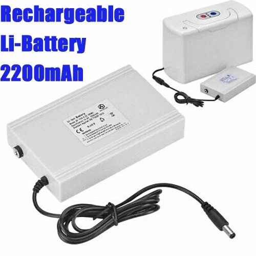 Rechargeable Batterie Akku 2200MAh 14.8V for 3L/min Tragbare Oxygen Konzentrator - Bild 2 von 20