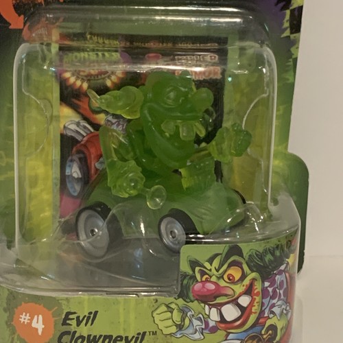 NEW Monster 500 Freak Force CHASE Variant Translucent #4 EVIL CLOWNEVIL Car 2013 - Picture 2 of 8