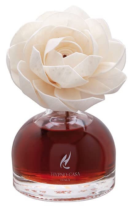 Profumatore Ambiente 100ml Sandalo con Fiore di Cellulosa Elegante
