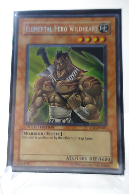 Yu-Gi-Oh! TCG Elemental Hero Wildheart GX Special Edition GSE-EN001 Misprint