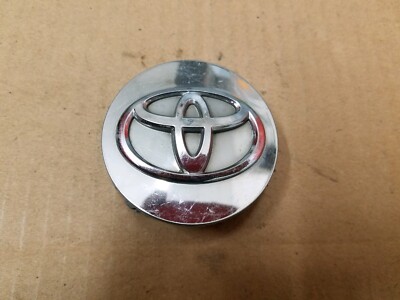 Toyota OEM Chrome Plastic 2 1/2'' 2.5'' Center Cap Hub Cover Dust Cover PC+ABS