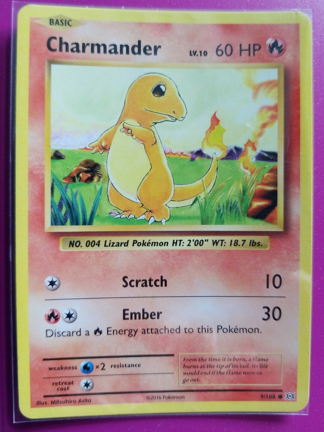 Charmander 9/108 XY Evolutions Non-Holo Pokemon Card 2016 | eBay