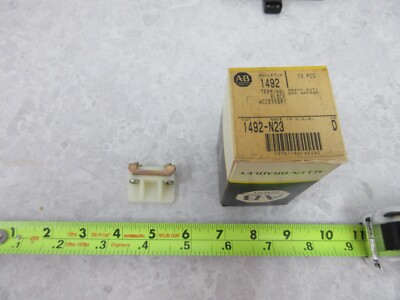 PACK OF 10 ALLEN BRADLEY 1492-N23 END ANCHOR, V0535
